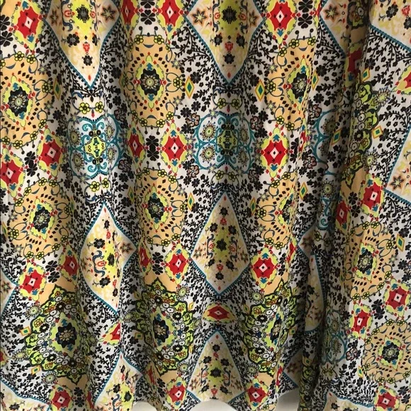 LuLaRoe Colorful Patterned Women's Skirt - Picture 3 of 10